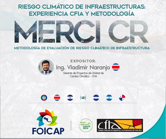 Riesgo Climático de Infraestructuras: Experiencia CFIA y Metodología MERCI CR