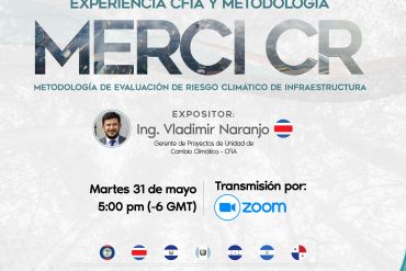 Webinar Gratuito Riesgo Climático de Infraestructura: Experiencia CFIA y Metodología